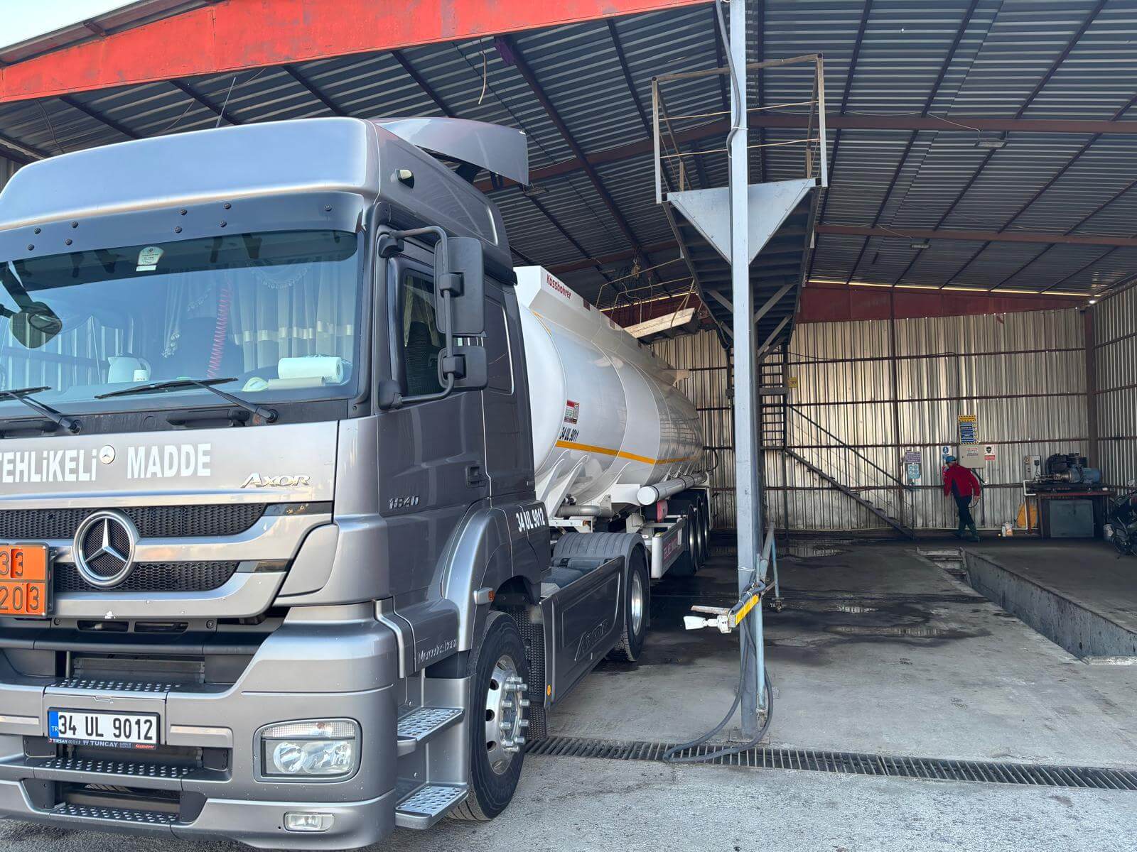 tanker yıkama